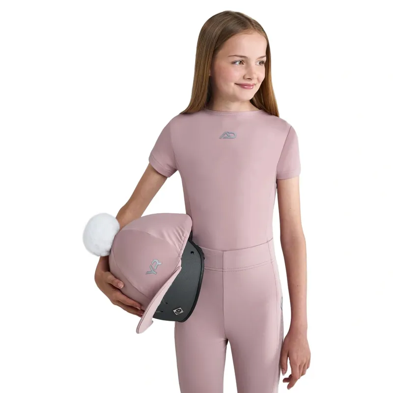 Aztec Diamond Young Rider Hat Silk - Pink-3