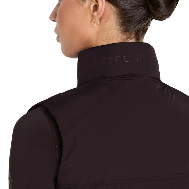 Aztec Diamond Core Womens Mid-Layer Gilet - Espresso Pre-Order-6