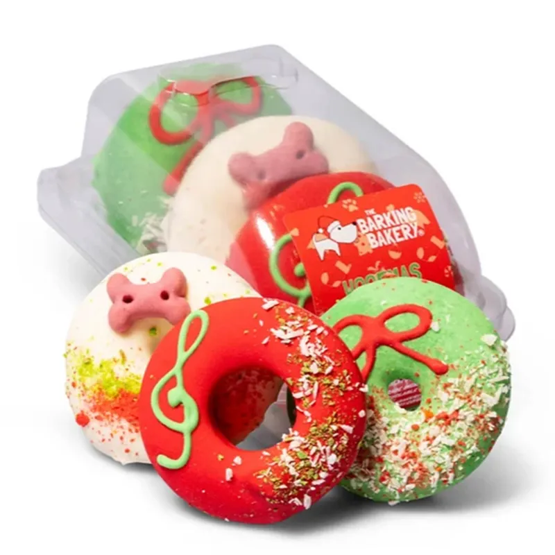 Barking Bakery Woofmas Domuittz Dog Treats - Trio