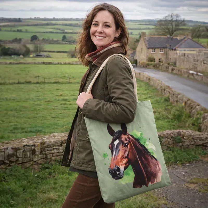 Bartleby Shopper Bag - Handsome Horse-1