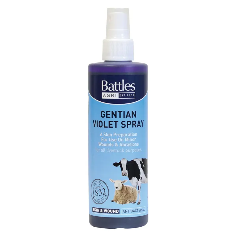 Battles Gentian Violet Spray - 240ml