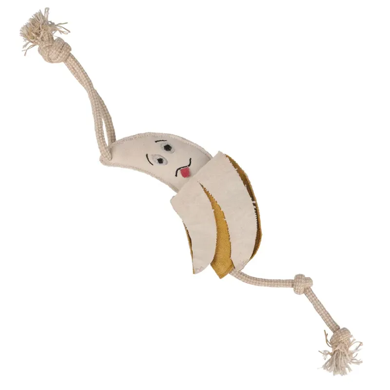 Benji and Flo Crazy Faces Dog Toy - Go Bananas