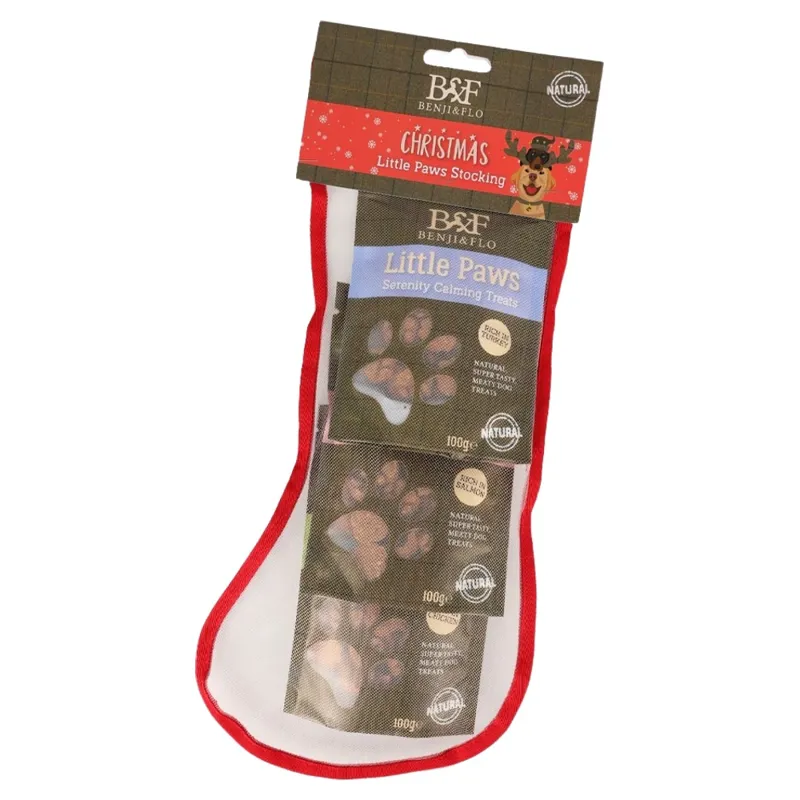 Benji and Flo Little Paws Christmas Stocking