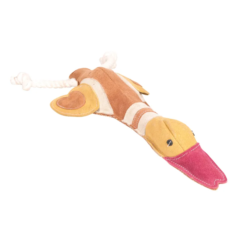 Benji and Flo Country Dog Toy - Quackers the Duck