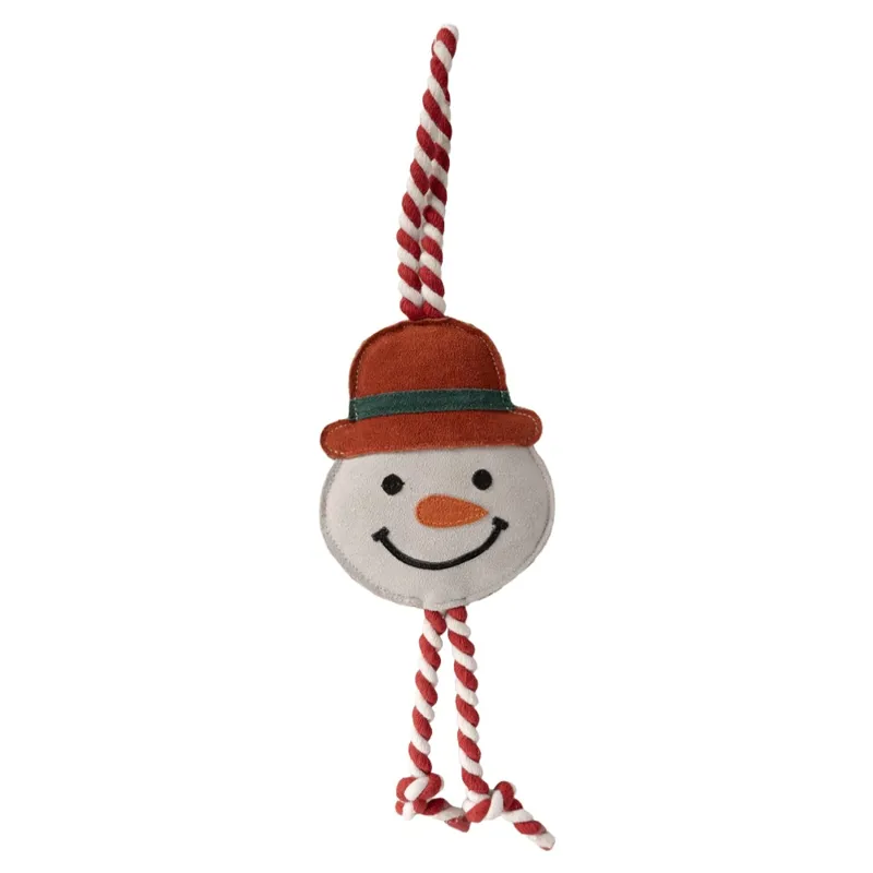 Benji and Flo Christmas Dog Toy - Snowman