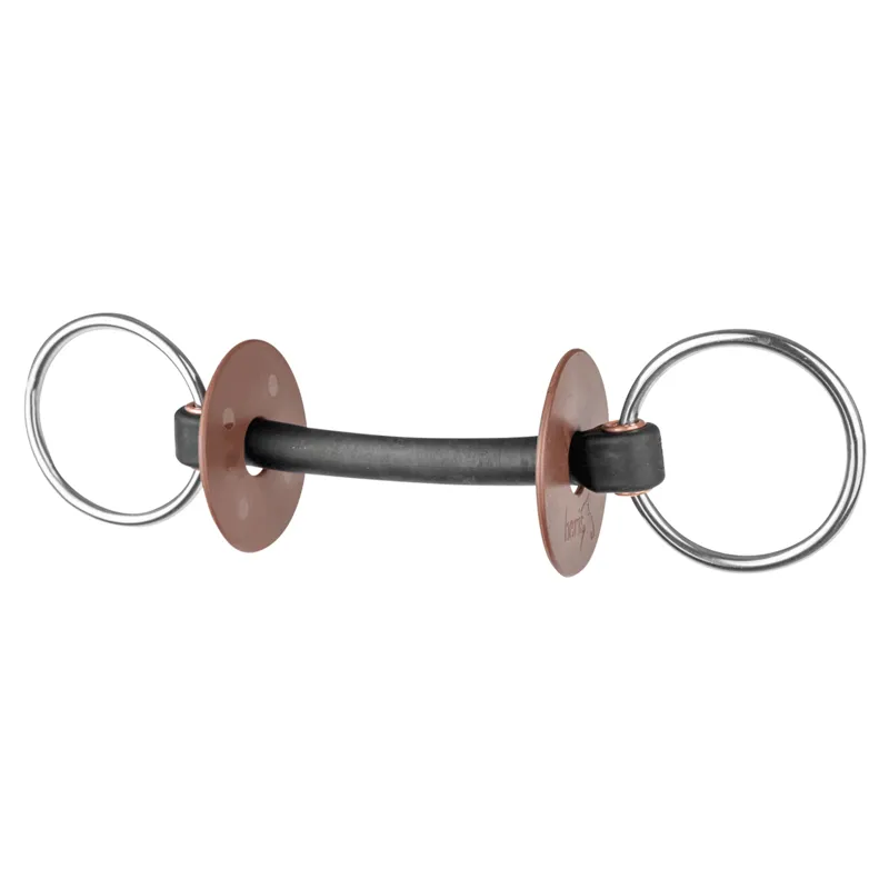 Beris Pure Loose Ring Snaffle Bit - Extra Soft 
