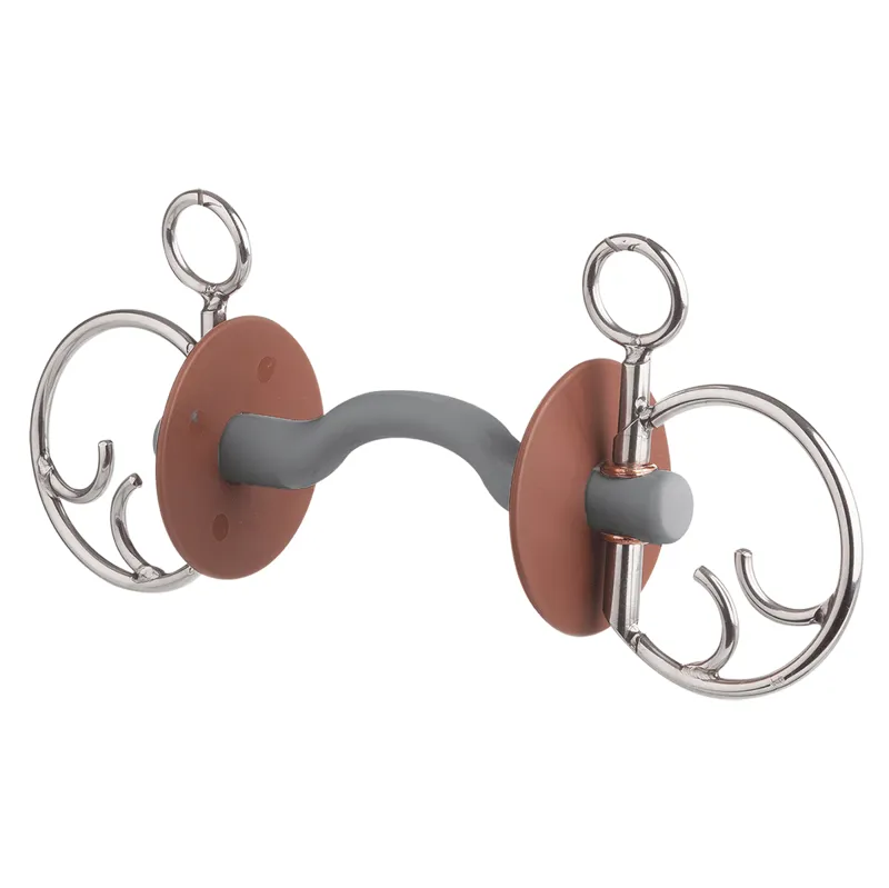 Beris Tongue Port Butterfly Flip Kimblewick Bit