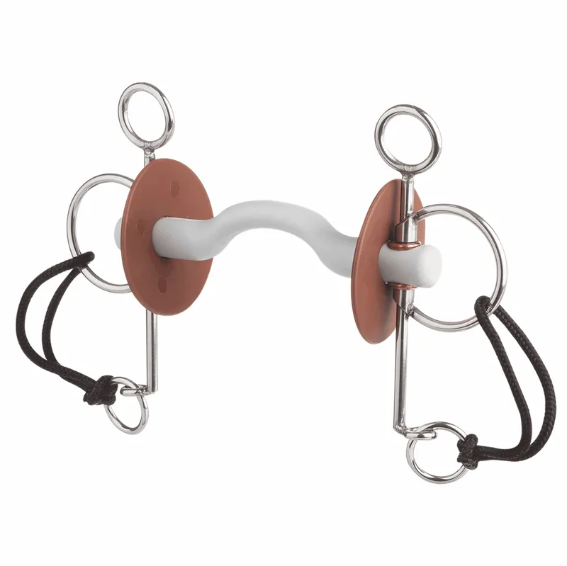 Beris Tongue Port Long Shank Pelham Bit