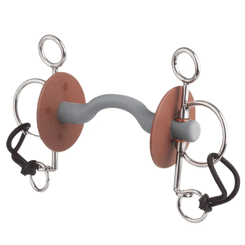 Beris Tongue Port Short Shank Pelham Bit
