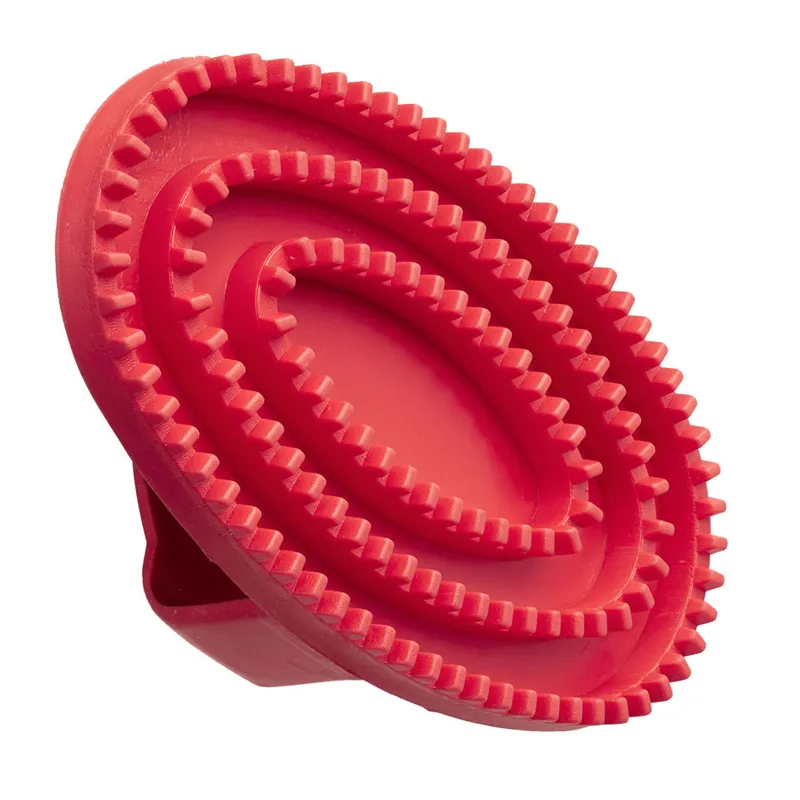 Rubber curry comb deals for dogs