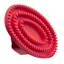Bitz Junior Small Rubber Curry Comb - Red