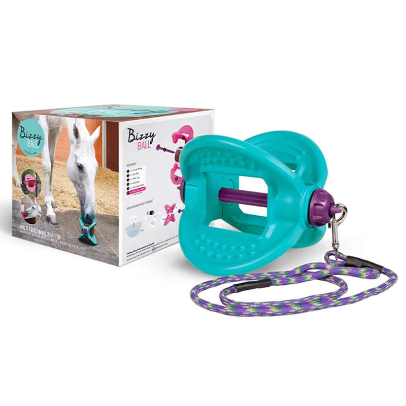 Bizzy Horse Bizzy Ball Horse Toy - Aqua-4