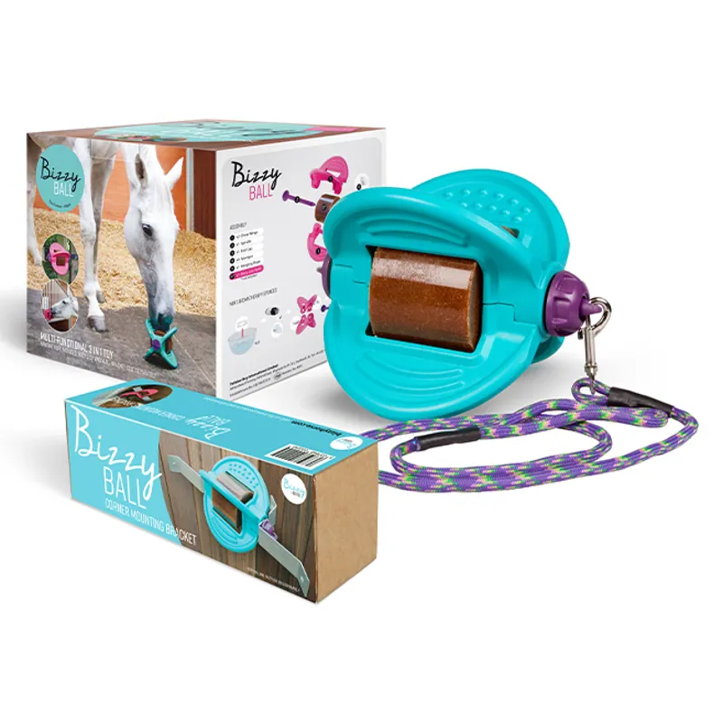 Bizzy Horse Bizzy Ball Horse Toy - Aqua-5