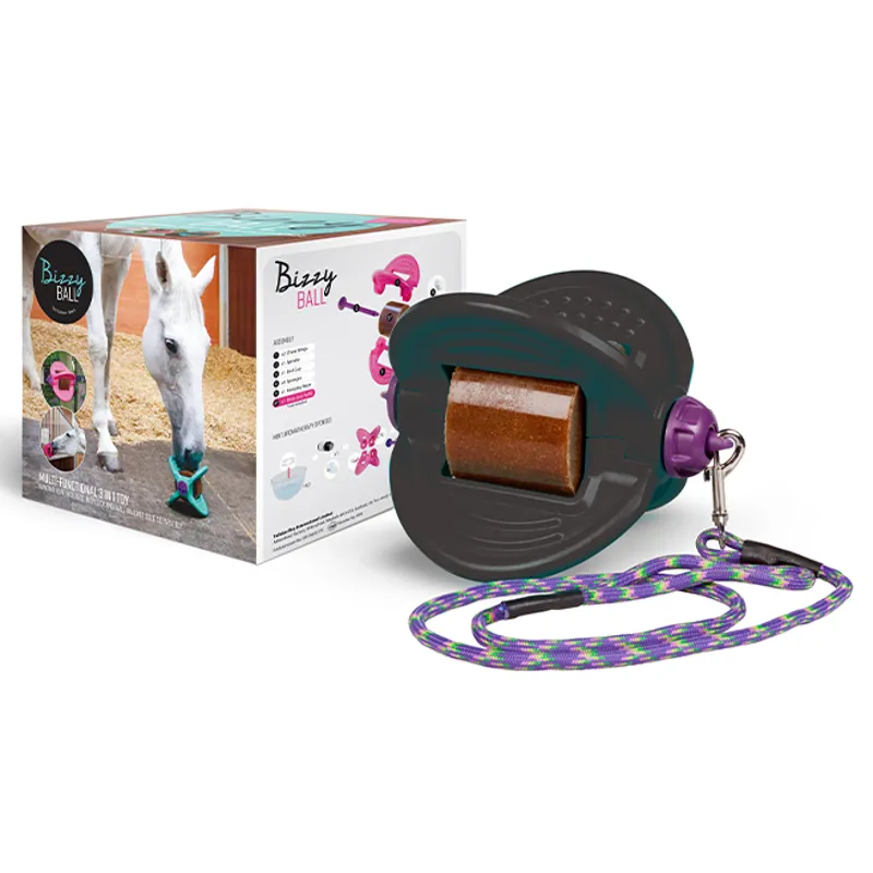 Bizzy Horse Bizzy Ball Horse Toy - Black-1