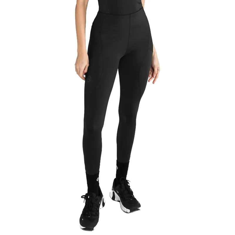 Aztec Diamond Essential Womens Leggings - Black