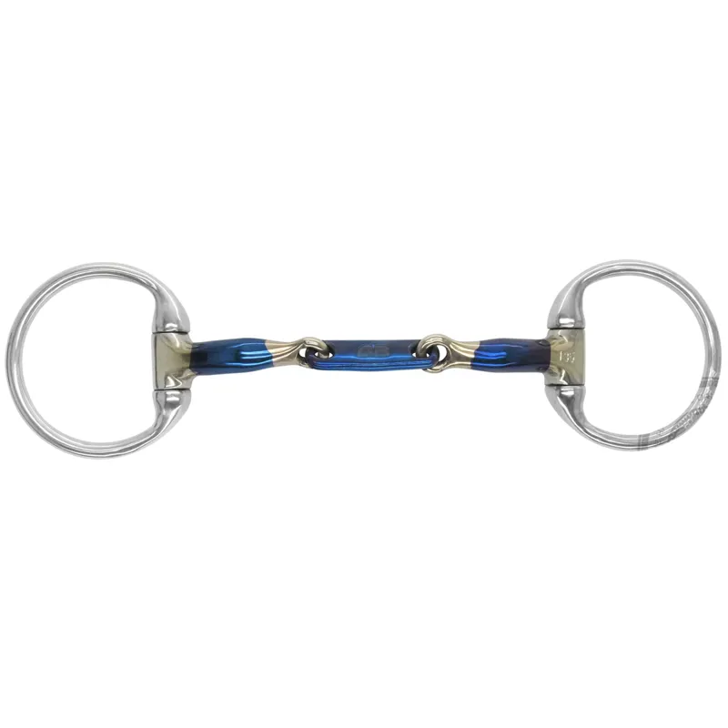 Bombers Control Plate Eggbutt Dressage Bit