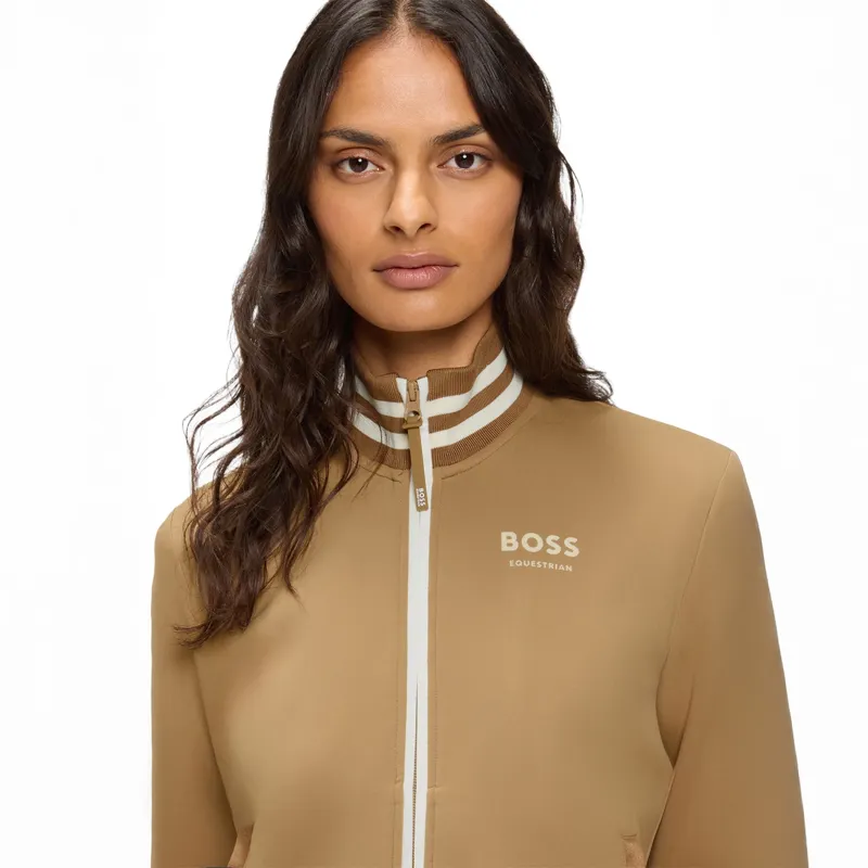 BOSS Equestrian Ava Womens Sweatshirt - Camel Pre-Order-4