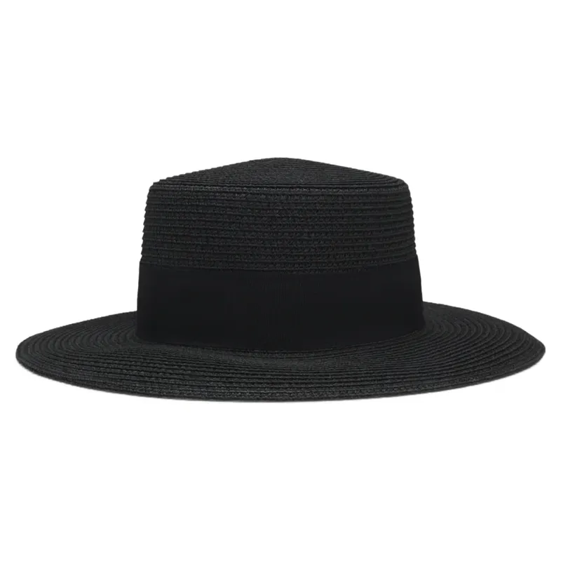 BOSS Equestrian Womens Boater Hat - Black Pre-Order-4