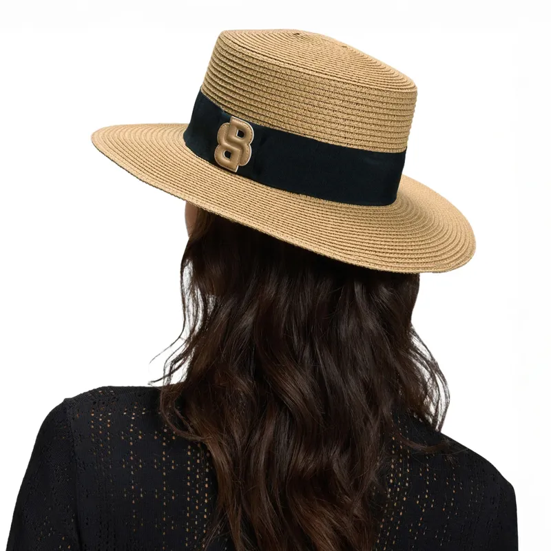 BOSS Equestrian Womens Boater Hat - Camel Pre-Order-2