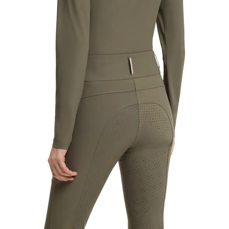 BOSS Equestrian Hailey Full Grip Womens Breeches - Tea Leaf-5