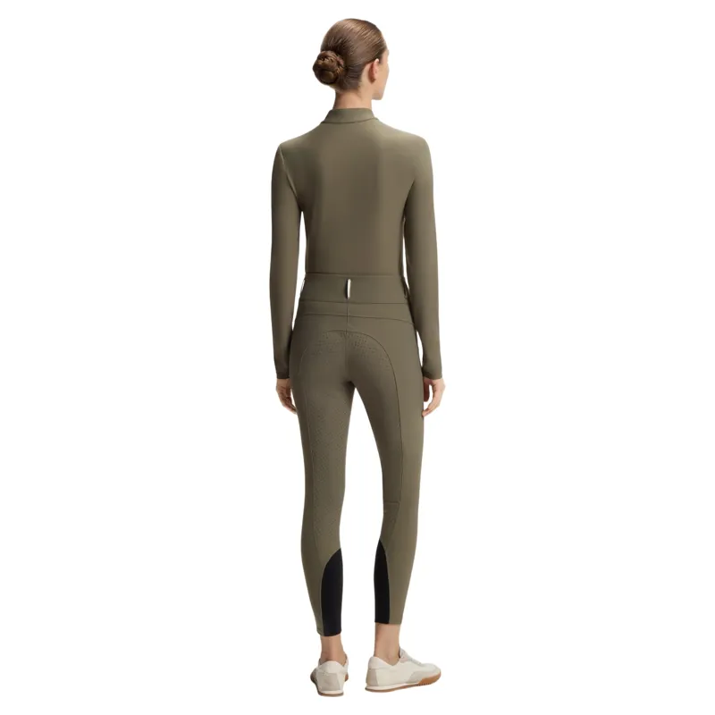 BOSS Equestrian Hailey Full Grip Womens Breeches - Tea Leaf-4