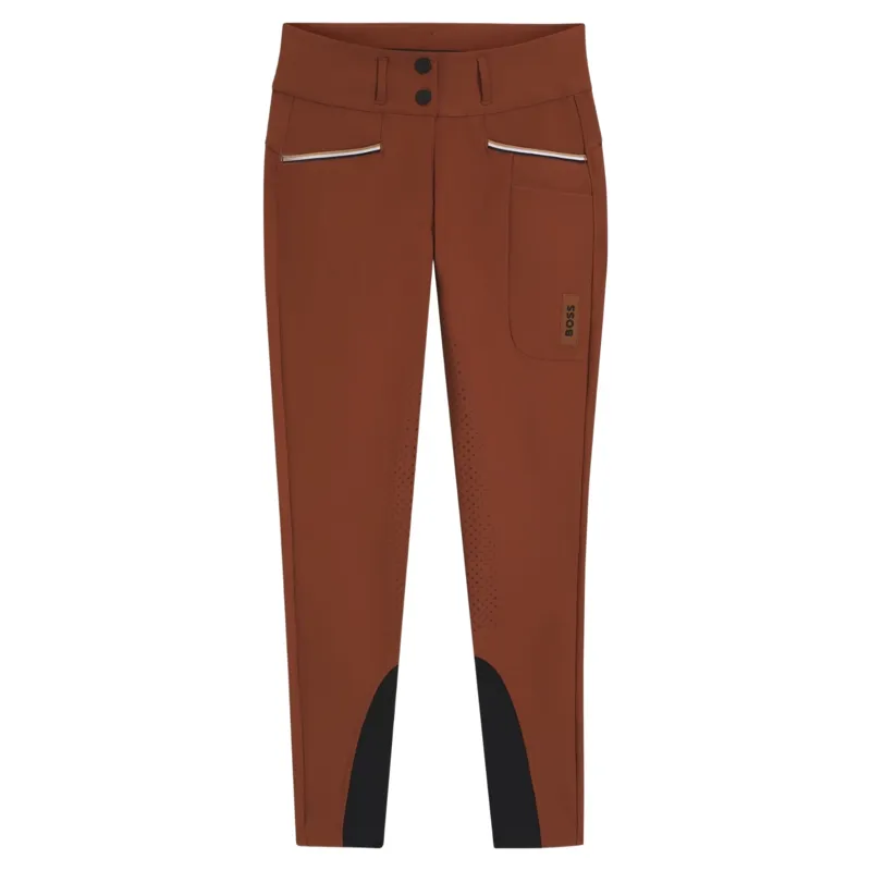 BOSS Equestrian Hailey Full Grip Womens Breeches - Tortoise-2
