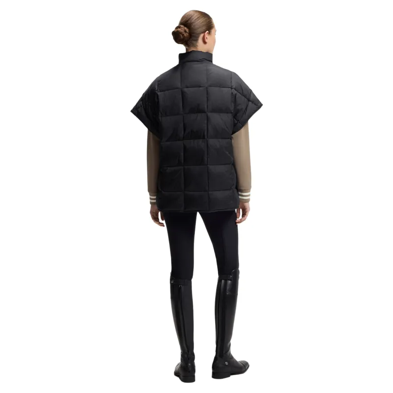 BOSS Equestrian Demi Womens Puffer Cape - Black-5