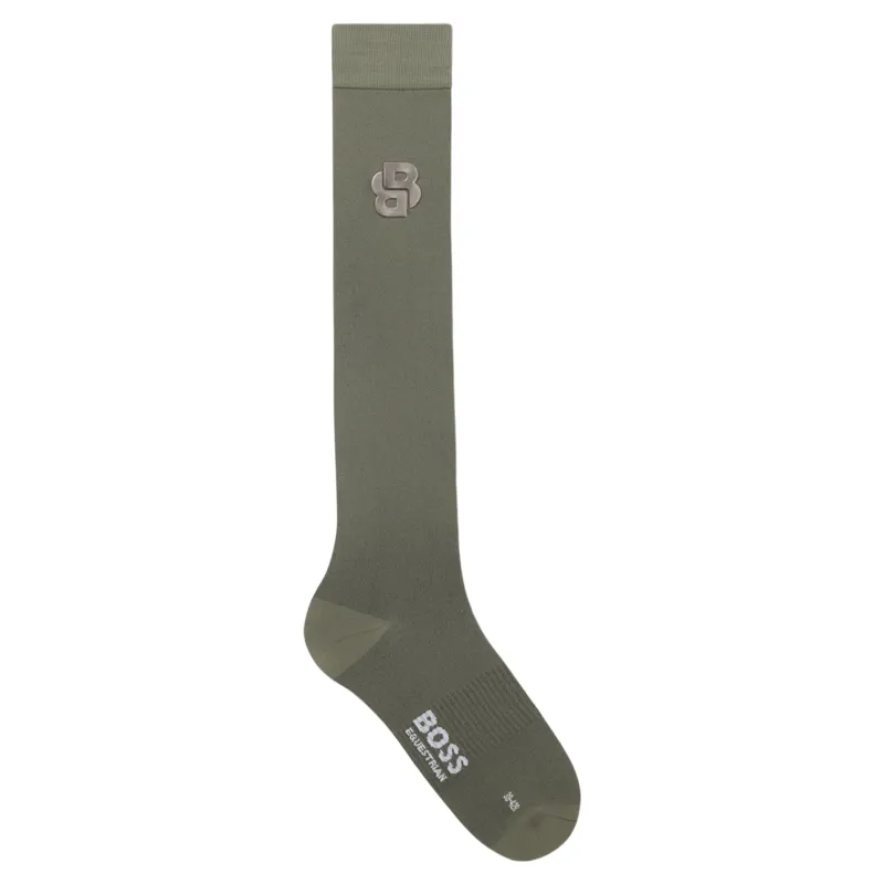 BOSS Equestrian Davina Womens Tall Riding Socks - Tea Leaf