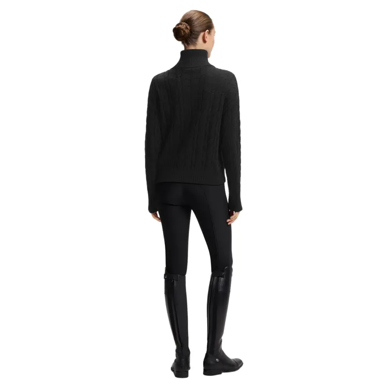 BOSS Equestrian Ella Womens 1/4 Zip Jumper - Black-4