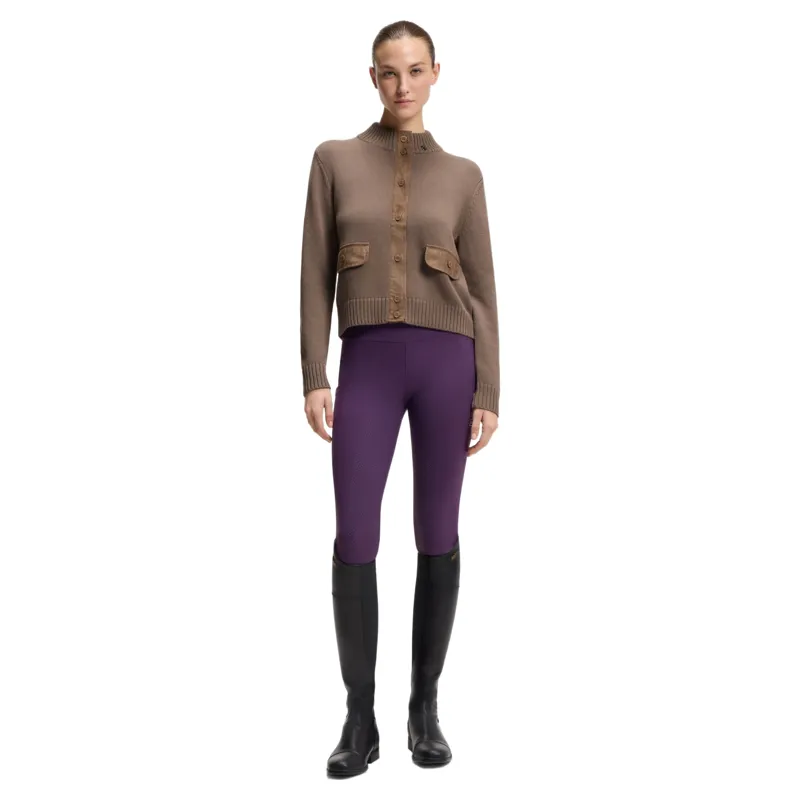 BOSS Equestrian Elony Womens Knitwear Cardigan - Walnut-2