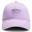 BOSS Equestrian Embroidered Cap - Chalk Violet