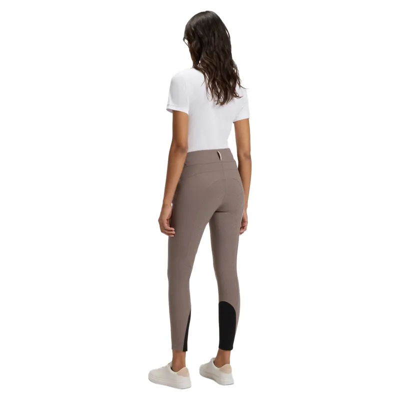 BOSS Equestrian Hannah Knee Grip Womens Breeches - Dark Pumice Pre-Order-4