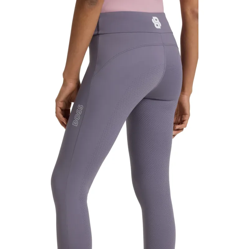 BOSS Equestrian Harriett Full Grip Womens Riding Tights - Shark Pre-Order-2