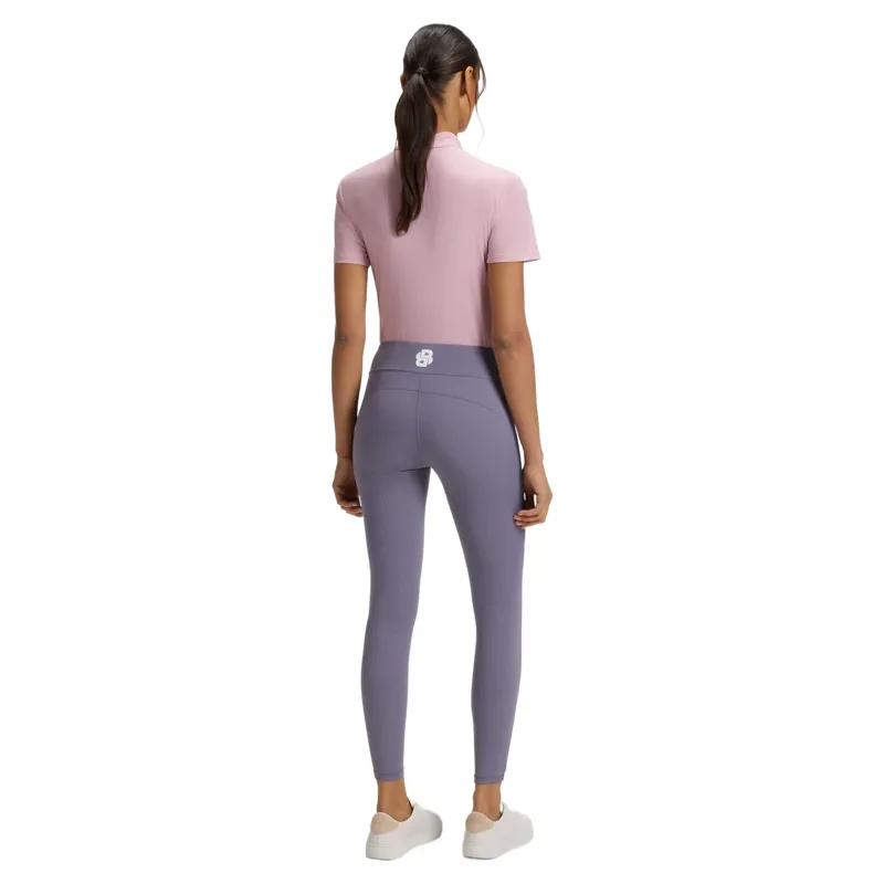 BOSS Equestrian Harriett Full Grip Womens Riding Tights - Shark Pre-Order-4