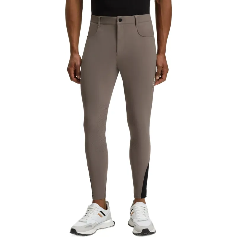 BOSS Equestrian James Knee Grip Mens Breeches - Dark Pumice Pre-Order