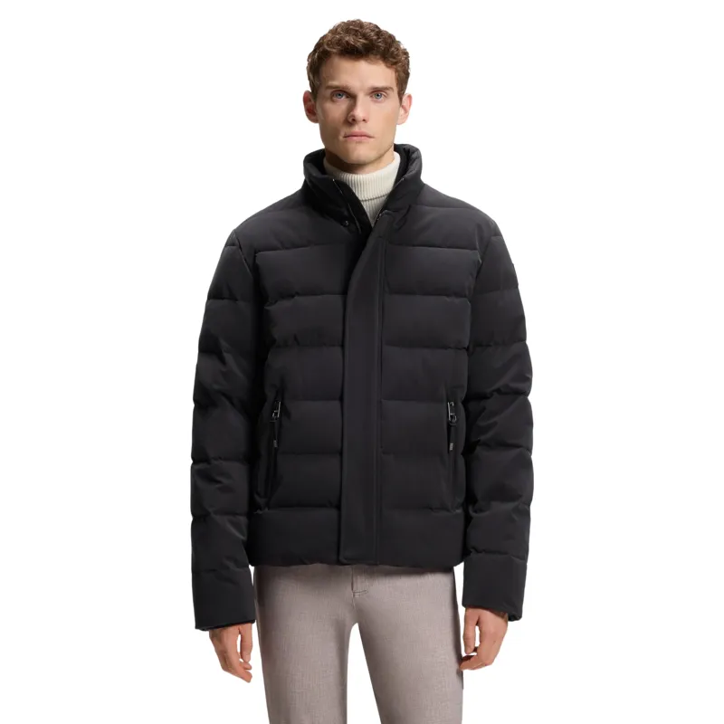 BOSS Equestrian Jamie Mens Quilted Puffer Jacket - Black
