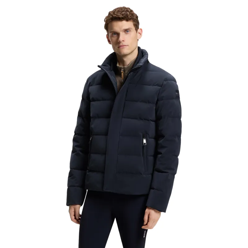 BOSS Equestrian Jamie Mens Quilted Puffer Jacket - Sky Captain