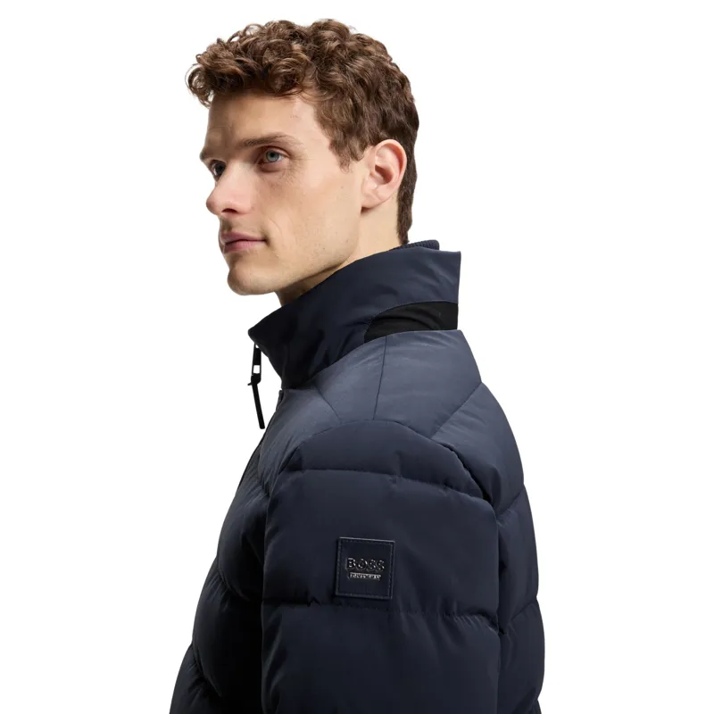 BOSS Equestrian Jamie Mens Quilted Puffer Jacket - Sky Captain-5
