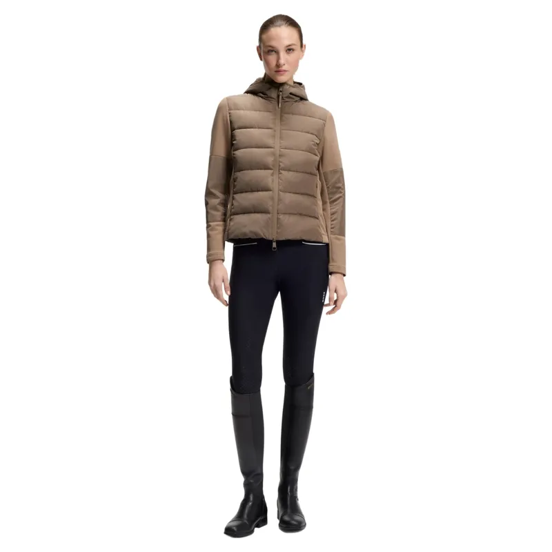 BOSS Equestrian Jessy Womens Hybrid Puffer Jacket - Walnut-3