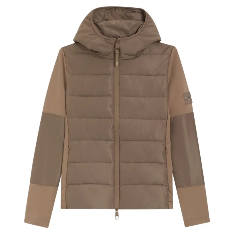 BOSS Equestrian Jessy Womens Hybrid Puffer Jacket - Walnut-2