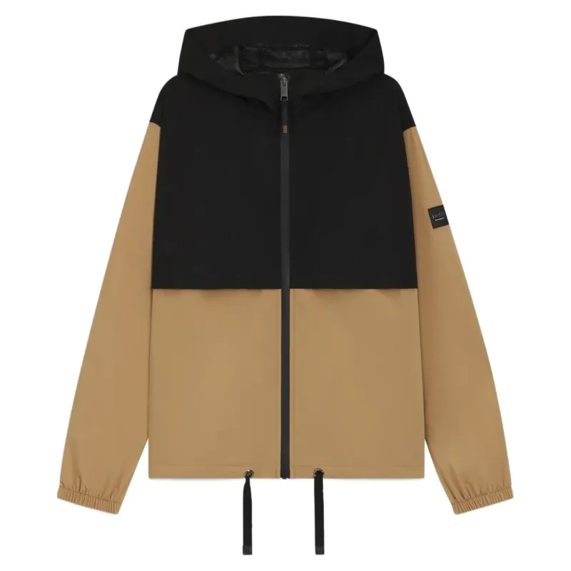 BOSS Equestrian Louise Womens Waterproof Rain Jacket - Black/Camel Pre-Order-1