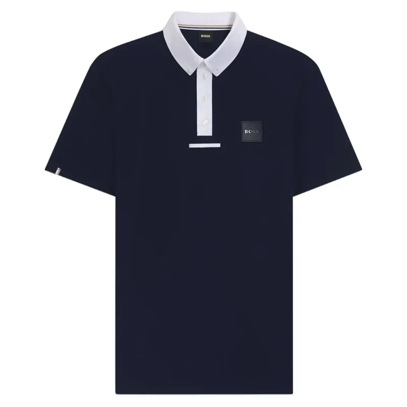 BOSS Equestrian Marty Honeycomb Mens Show Shirt - Sky Captain Pre-Order-1