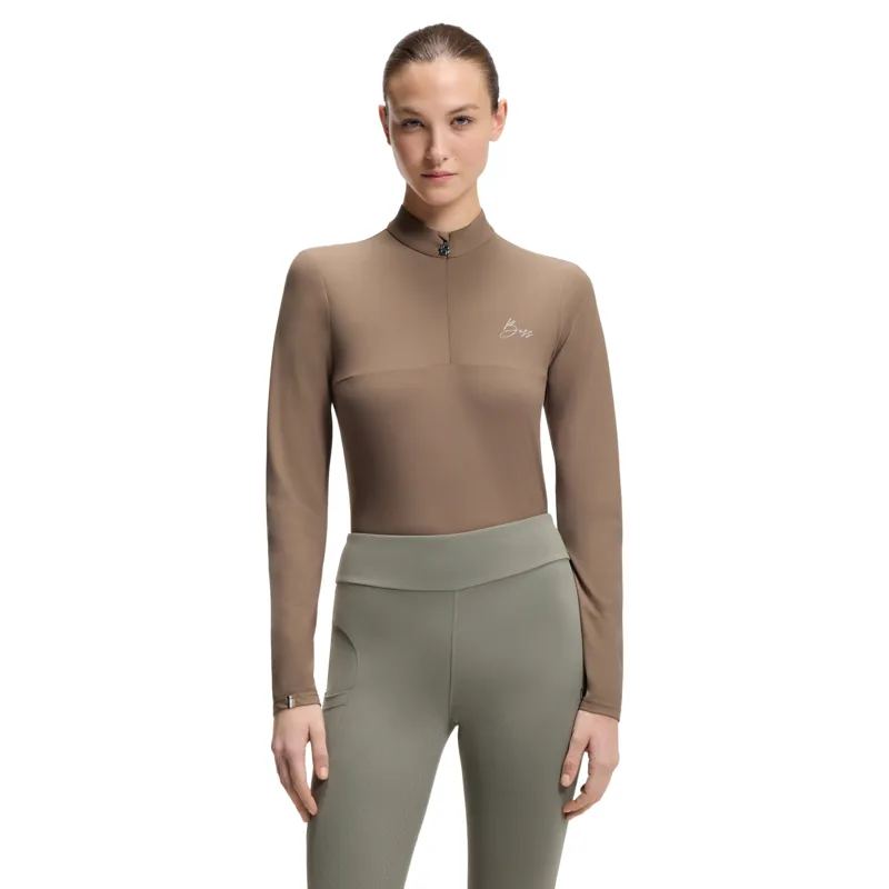 BOSS Equestrian Minou Womens Training Shirt - Walnut