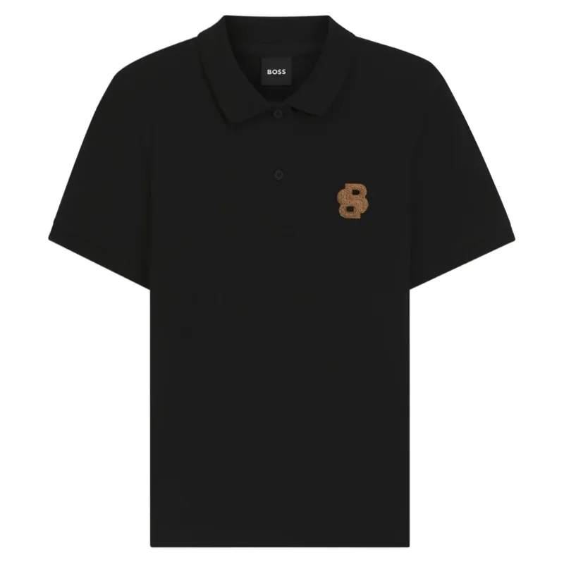 BOSS Equestrian Mona Womens Polo - Black Pre-Order-1