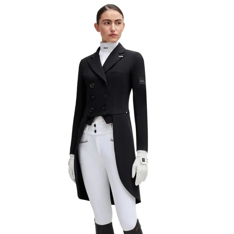 BOSS Equestrian Morgan Ladies Dressage Competition Tail Coat - Black-3