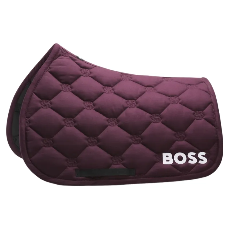 BOSS Equestrian Hampton Jump Saddlecloth - Deep Purple