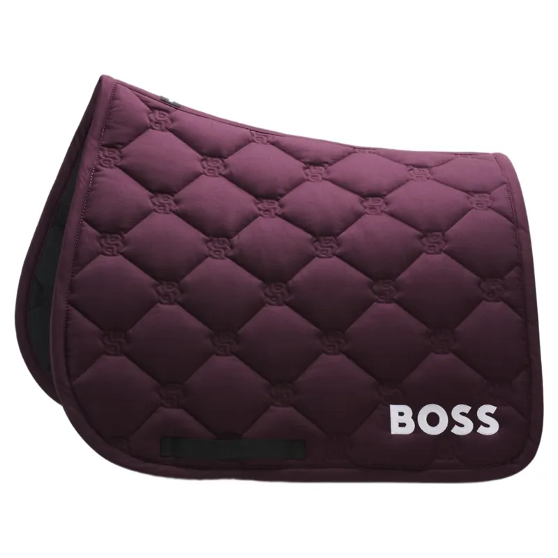 BOSS Equestrian Long Island Dressage Saddlecloth - Deep Purple