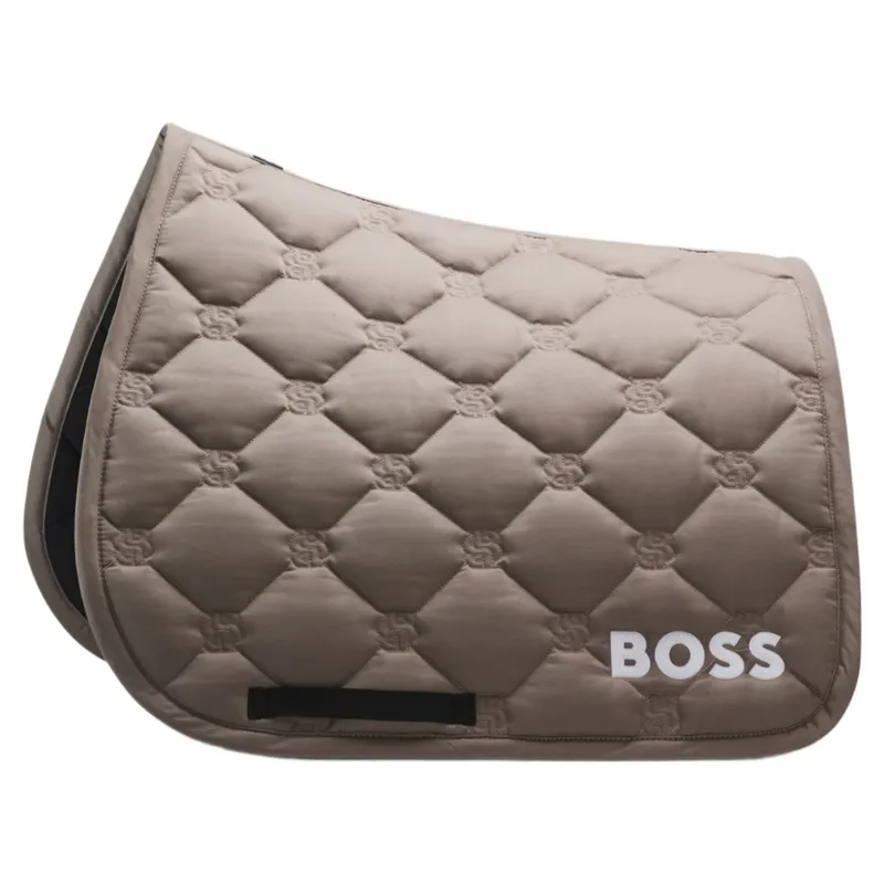 BOSS Equestrian Long Island Dressage Saddlecloth - Walnut