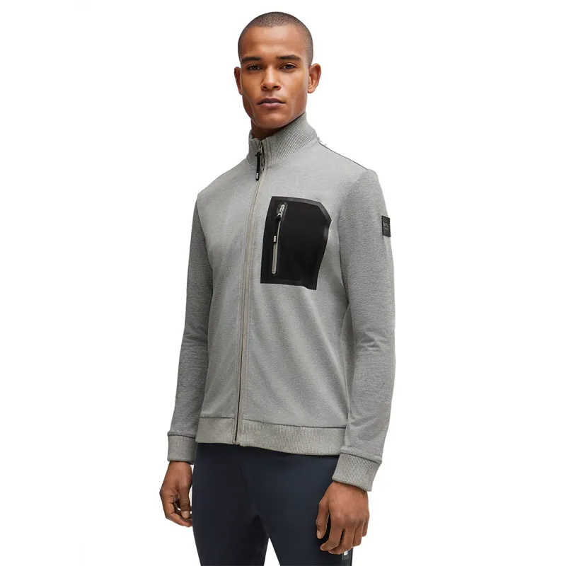 BOSS Equestrian Sammy Mens Sweater - Grey