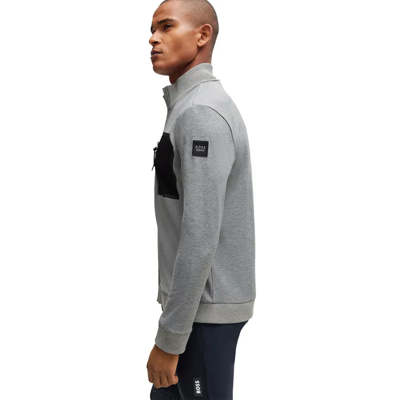BOSS Equestrian Sammy Mens Sweater - Grey-2